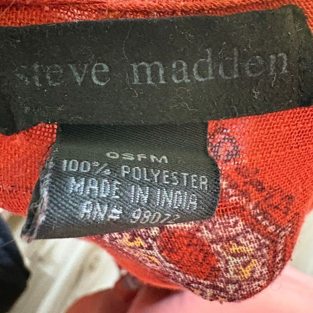 Steve Madden Terracotta Kimono One Size Lightweight Boho - Picture 4 of 4